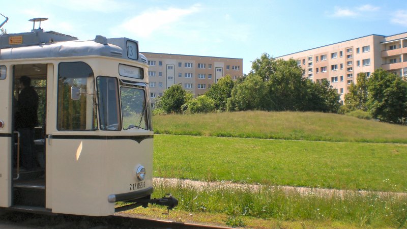Reko-Tw als Linie 13, Berlin-Marzahn 14.6.2009