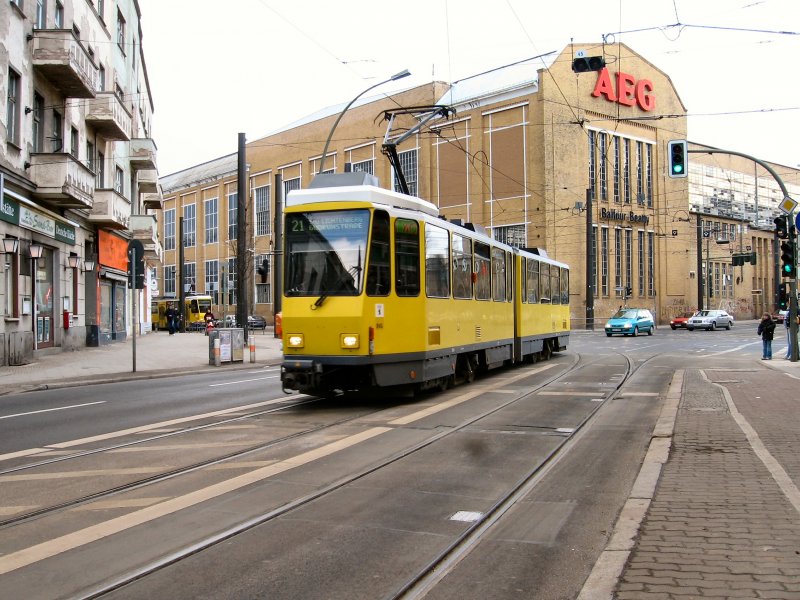 T6A als Linie 21 in Sch�neweide, 2006