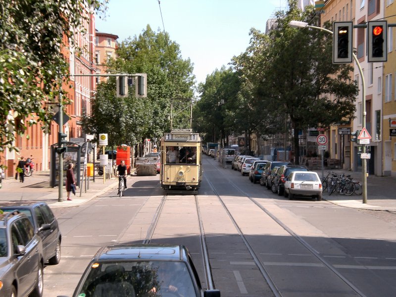 Themenfahrt Juli 2009, hier auf der Linie 12