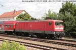 DB Regio 112 116-9 mit einem Regional-Express (gesichtet Golm, 07.07.2008)