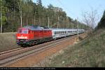 DB Schenker 232 524 im Einsatz bei DB Fernverkehr zieht den Berlin-Warschau-Express nach Berlin (ohne Logo, ex 132 524-0, gesichtet Grnheide Fangschleuse, 14.04.2009).
<br><br>
- Update: ++ 2018 bei Fa. Bender, Opladen (genaues Datum unbekannt)