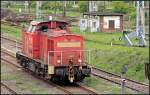 RAILION Logistics 298 319-5 diente fr Fhrerstandmitfahrten auf dem kleinen Eisenbahnfest von Historia Elstal e.V.