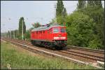 DB Schenker 234 278-0 solo unterwegs zum Karower Kreuz (gesehen Berlin Karow 21.05.2011)