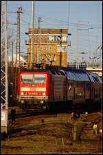 DB Regio 848-0 mit der RB14 zum Endhalt in Berlin Schnefeld-Flughafen, um dann nach dem Kopfmachen wieder zurck nach Nauen zu fahren (26.02.2012)