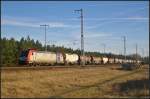 SETG Re 482 042-9 mit Kesselwagen am 20.03.2014 durch die Berliner Wuhlheide