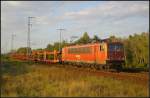 DB Schenker 155 109-2 with Laes in Berlin Wuhlheide, 18.09.2014