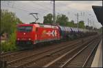 HGK 2061 / 185 603-8  ARS Altmann   mit Kesselwagen in Berlin-Karow, 22.05.2015 (NVR-Nummer 91 80 6185 603-8 D-RHC)