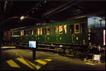 Im Eisenbahnmuseum Cite du Train in Mulhouse kann man auch alte Personenwagen wie diesen Abteilwagen aus dem Jahr 1909 entdecken.