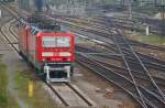 DB Regio 143 205-3 steht mit einer Schwesterlok an einem Stumpfgleis am 12.04.2014 in Dresden Hauptbahnhof
<br><br>
Update: ++ 01.2019 bei BENDER Recycling GmbH & Co KG, Leverkusen-Opladen