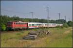 DB 115 278 mit dem Pbz nach Berlin-Lichtenberg am 20.06.2013 in der Berliner Wuhlheide    Update: 23.06.2016 in Dortmund z-gestellt