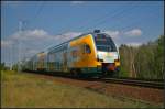 ODEG 445.109 als RE2U Cottbus in Berlin Wuhlheide, 01.09.2015