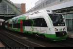 EB VT 201 / 615 201 als Sonderzug zur Tourismus-Austellung (Berlin Ostbahnhof, 28.03.2009).