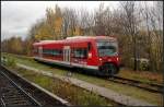 DB Regio 650 202  seehänsele  der Bodenseegürtelbahn kommt aus Reinickendorf und fährt weiter zum Nordkreuz.