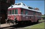 188 001-2 ist ein ORT der ehemaligen DR (ex 708 001-3, ex VT 135 701, Dampflokfest im Traditionsbahnbetriebswerk Stafurt, gesehen Stafurt-Leopoldshall 05.06.2010)