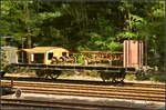 Der Flachwagen MKB 22 kam 1988 von der Siemens-Gterbahn zur AG Mrkischen Kleinbahn e.V.