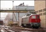 EKO 42 legt zu Weihnachten eine verdiente Ruhepause ein (NVR-Nummer 9280 1242 001-6 D-EKO, Lugansk 1976/0001, Eigentum Privat; ex DB 242 001-6, ex DR 142 001-7, gesichtet Eisenhüttenstadt