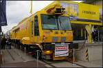 STRABAG SF03 W-FFS Schienenfrsmaschiene des Herstellers LINSINGER aus sterreich (NVR-Nummer 99 80 9472 003-5 D-STRA, INNOTRANS 2010 Berlin 21.09.2010)