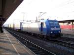 TXL 185 512-1 mit Containerzug (Angemietet von ATC Antwerpen, Zulassung für D/AT, gesichtet Fulda 2005)