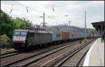 ERS Railways ES 64 F4-208 / 189 208-2 mit Containerzug (Class 189-VO, gesehen Berlin Kpenick 21.05.2010)