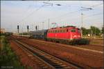 KW 32/28173/db-115-448-3-mit-dem-en DB 115 448-3 mit dem EN 477 'Metropol' nach Budapest-keleti (Berlin Schönefeld, 08.08.2009)