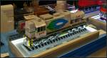 Model of TEM19 LNG Gas Shunting Locomotive for Russia.