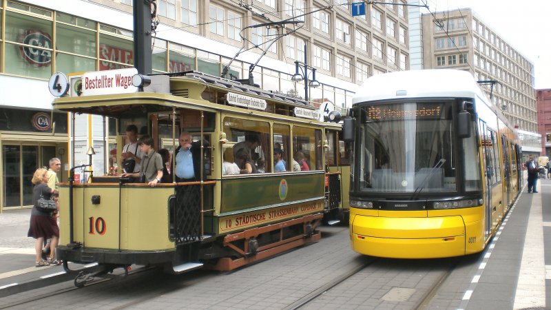 TW und eine neue Flexity-Bahn, Alex 12.7.2009