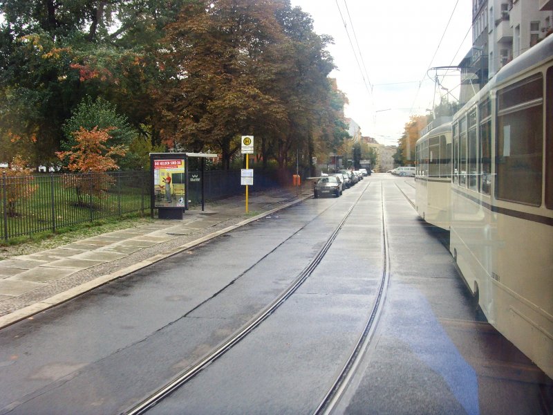 Unterwegs mit dem REKO-Zug durch Berlin, Berlin herbst 2009